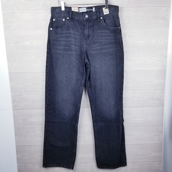 Levi's Other - Levi's SilverTab 91G335 Stay Loose Straight Leg Black Jeans NWT